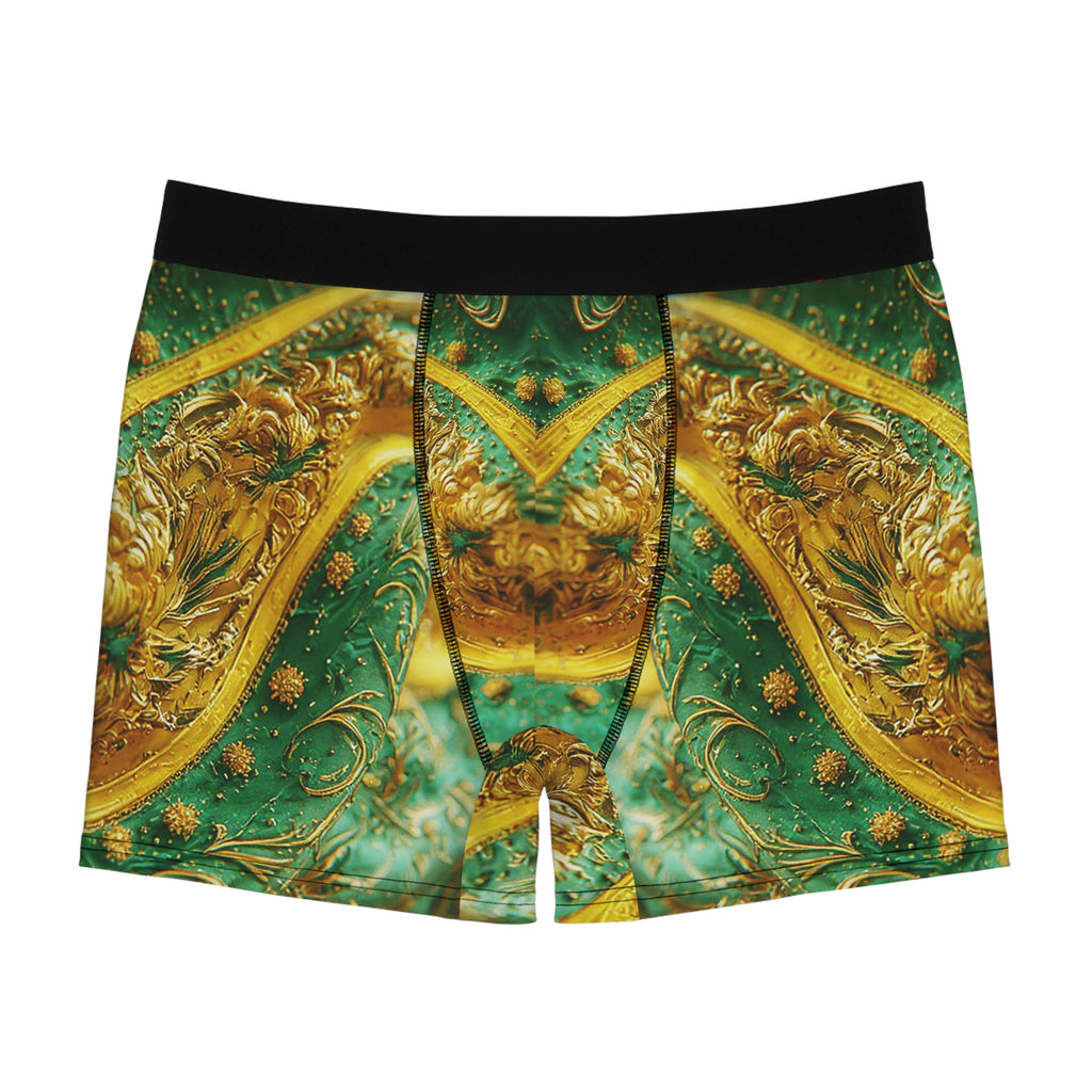 Regal Emerald Boxer Briefs – Royal Baroque Edition