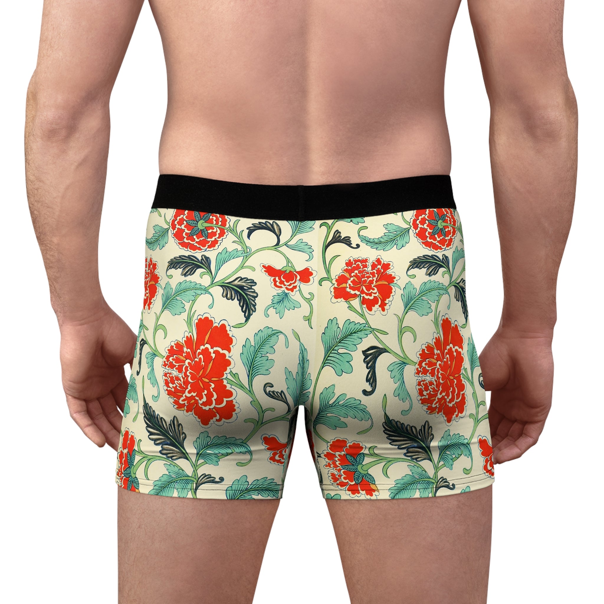Vintage Floral Boxer Briefs – Garden Classic Edition