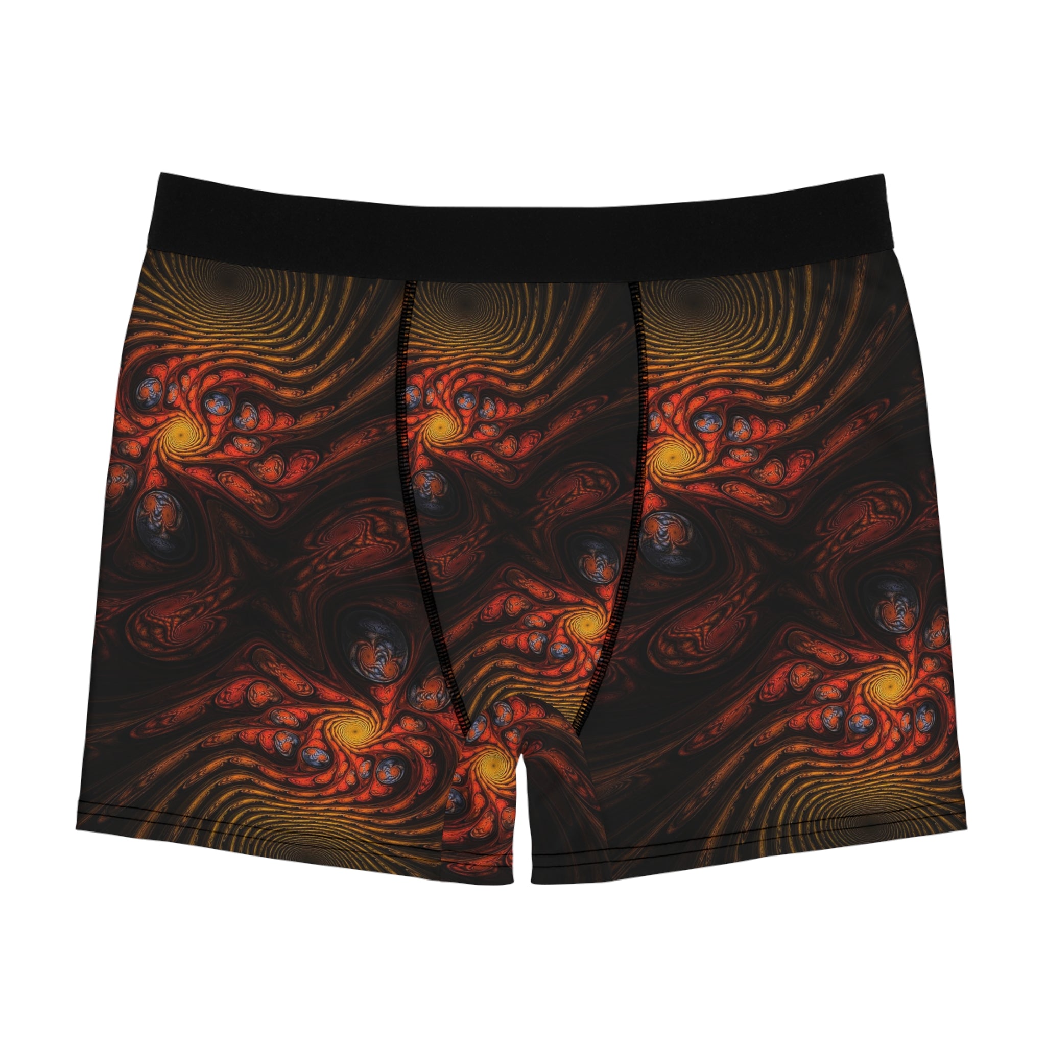 Molten Core Boxer Briefs – Lava Abstract Flow Design