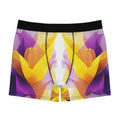 Bloom Aura Boxer Briefs – Vibrant Petal Glow