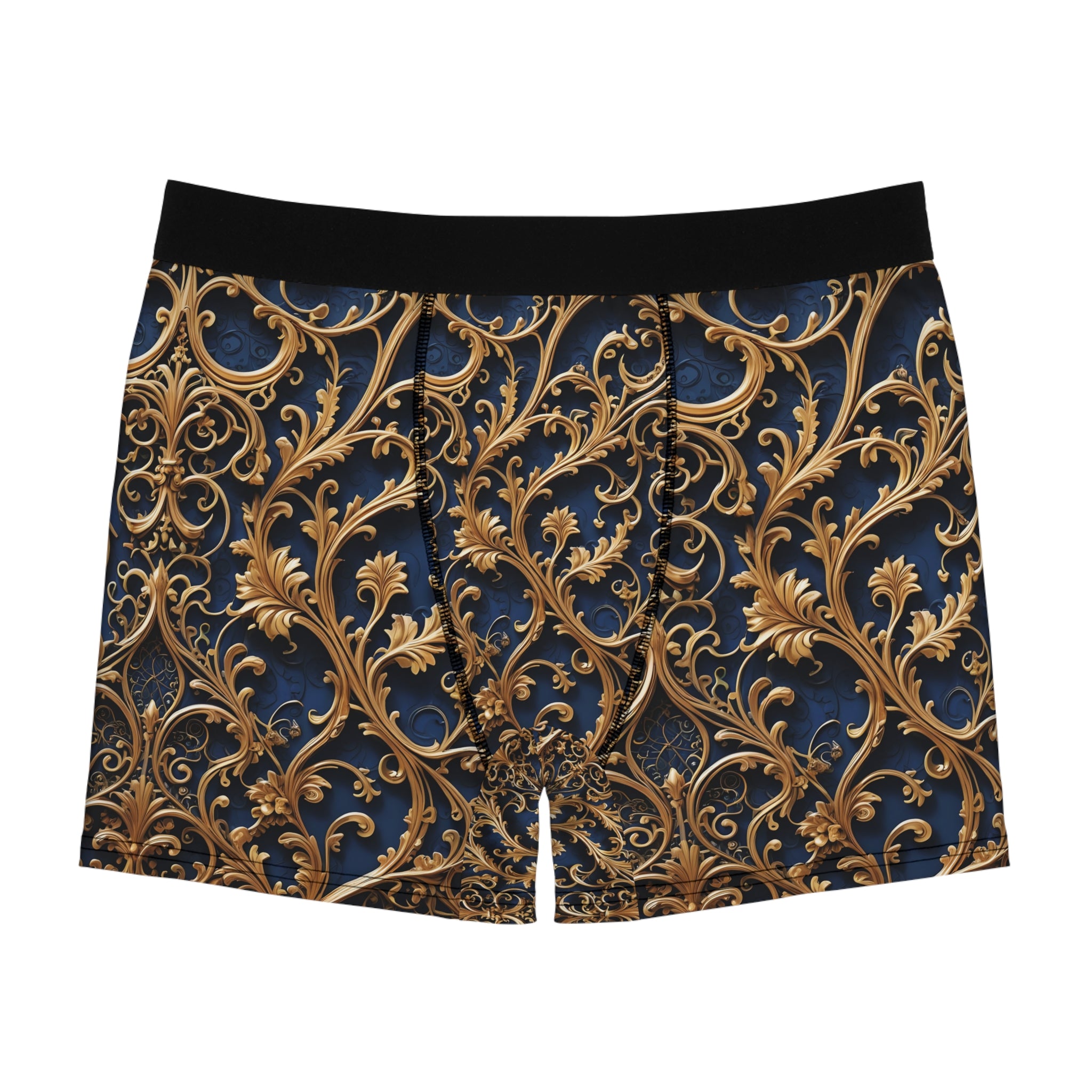 Royal Baroque Boxer Briefs – Luxe Gold Edition