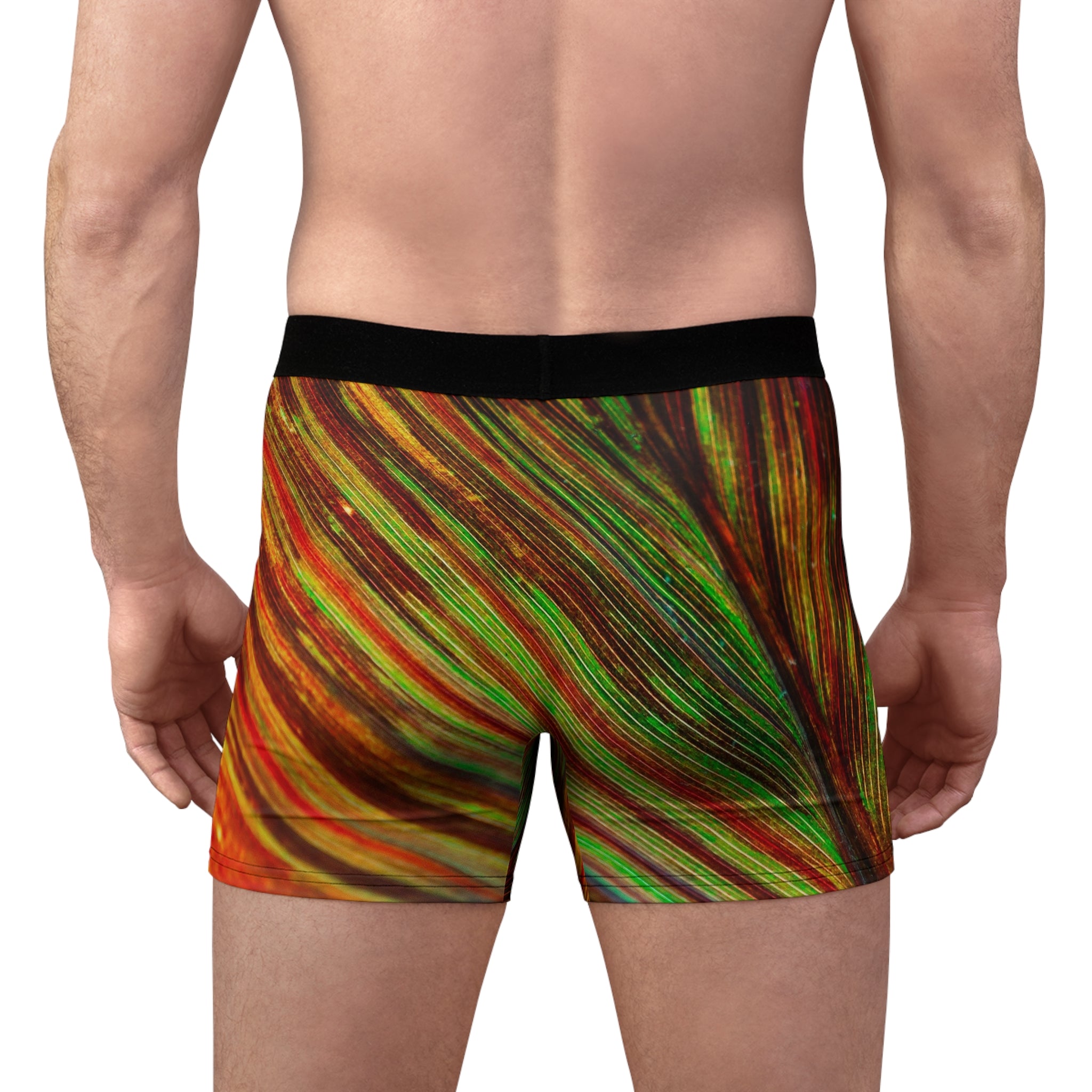 Electric Drift Boxer Briefs – Neon Wave Print
