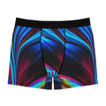 Cosmic Flow Boxer Briefs – Neon Galaxy Wave Design