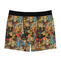 Urban Graffiti Boxer Briefs – Street Art Collage Design