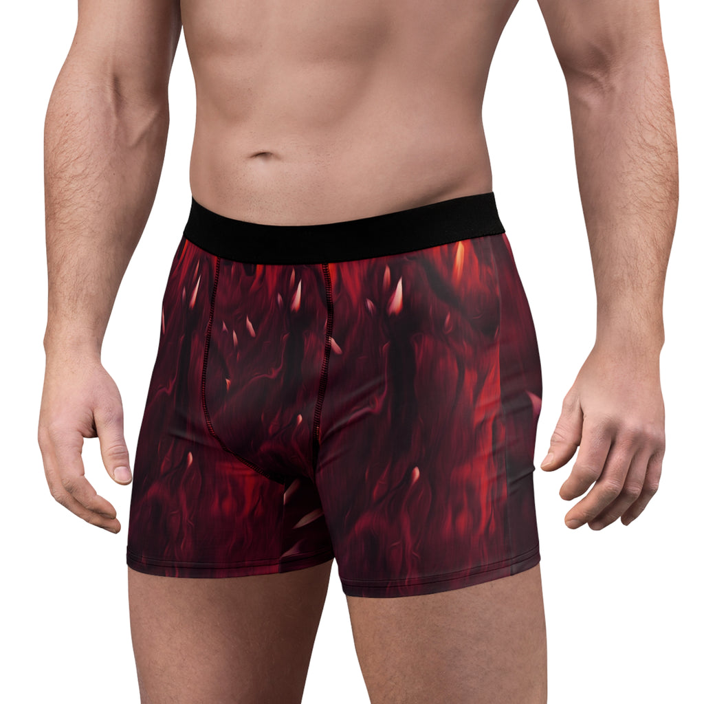 Crimson Heat Boxer Briefs – Molten Flow Flame Design