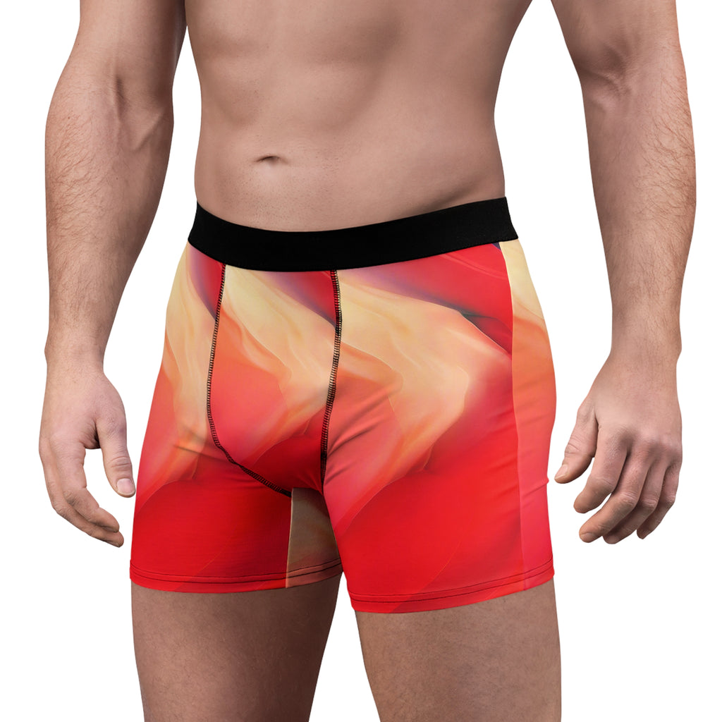 Solar Flow Boxer Briefs – Warm Gradient Wave Design