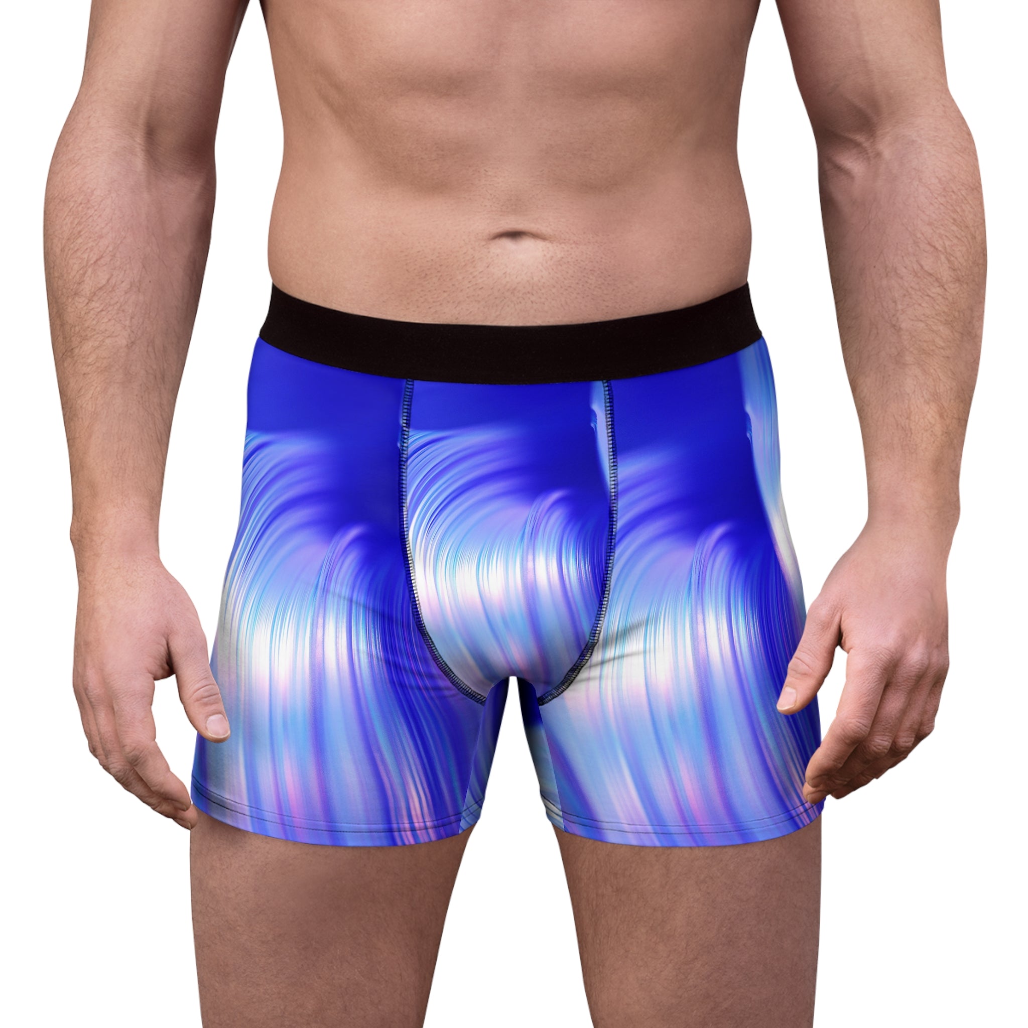 Midnight Flow Boxer Briefs – Deep Wave Fluid Design