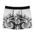 Ink Surge Boxer Briefs – Monochrome Splash Edition