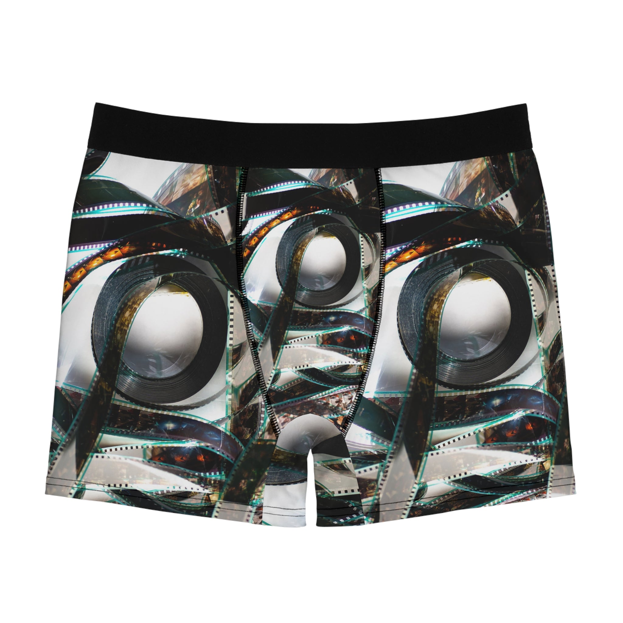 Cinematic Chaos Boxer Briefs – Film Reel Print