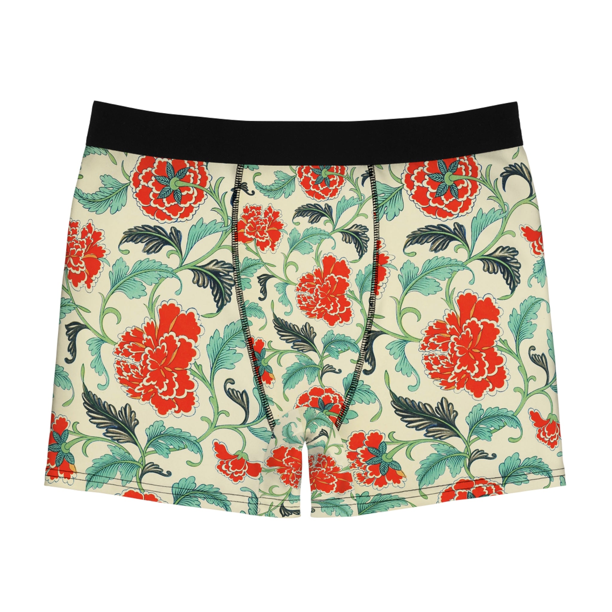 Vintage Floral Boxer Briefs – Garden Classic Edition