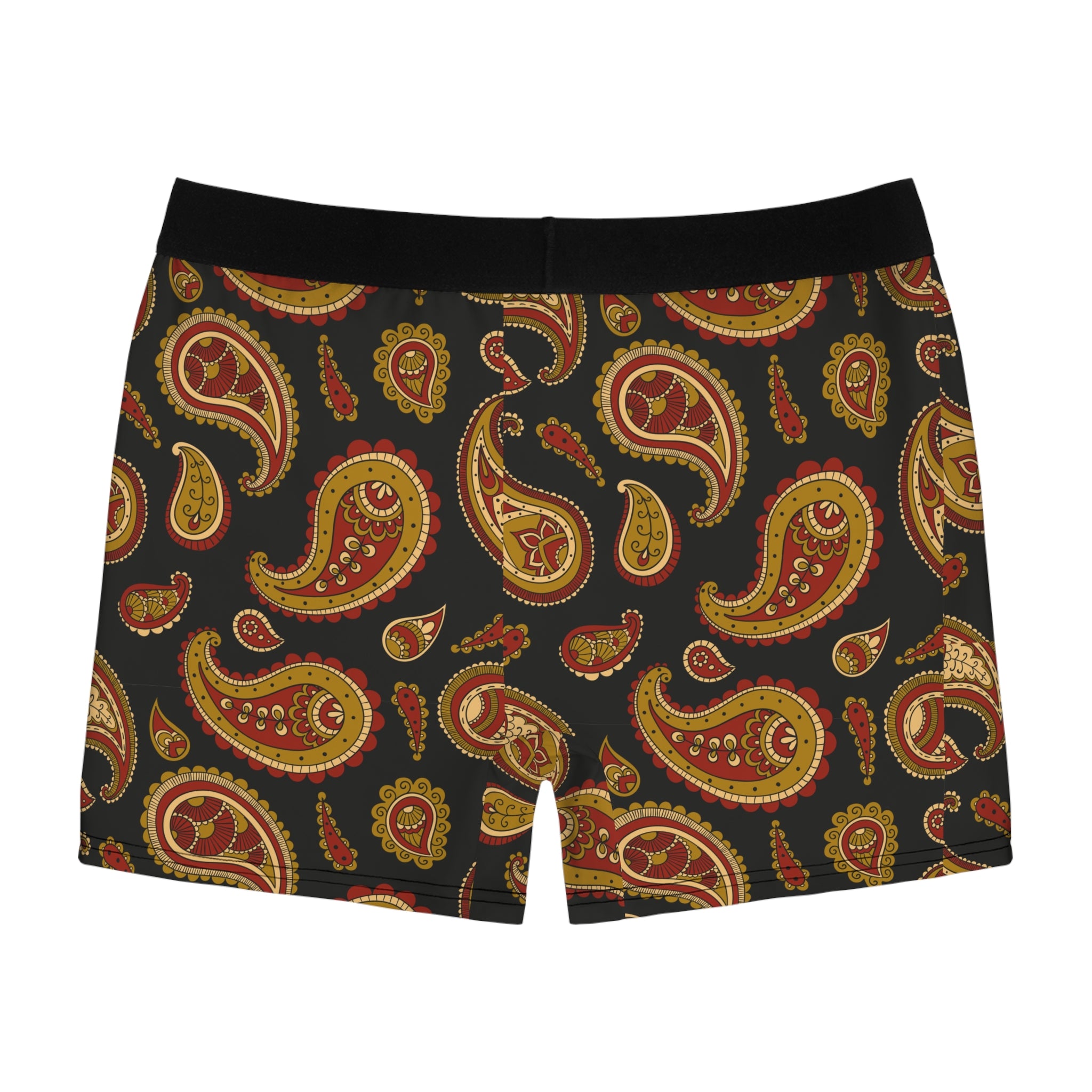 Classic Paisley Boxer Briefs – Vintage Luxe Pattern Design