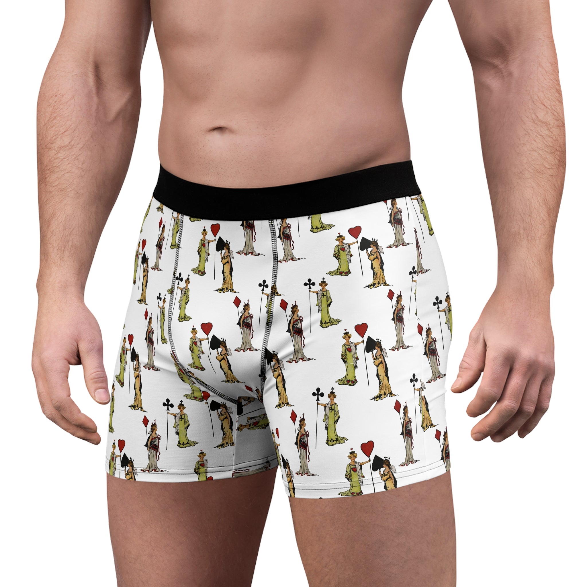 Vintage Playing Card Boxer Briefs – Queen Edition