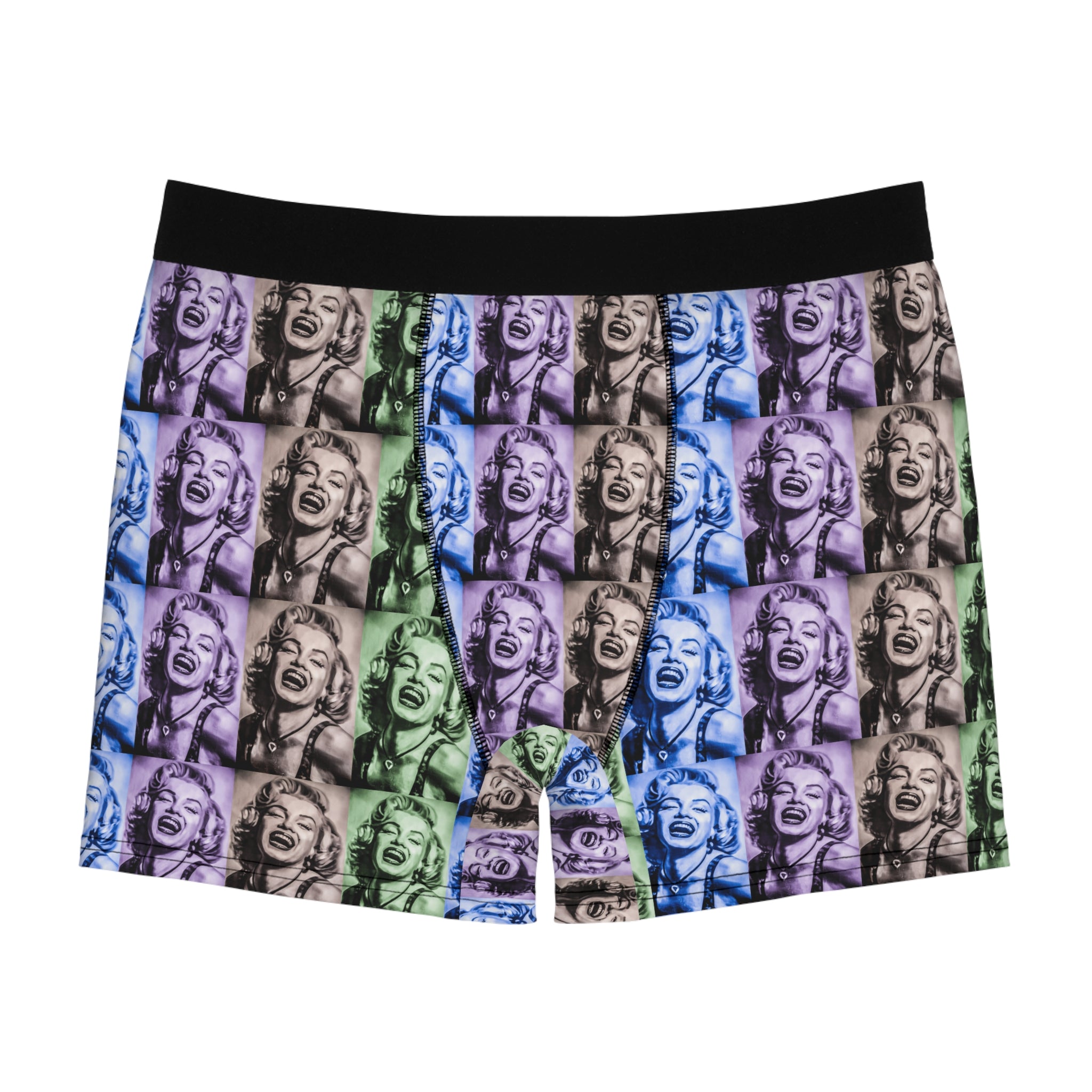 Icon Muse Boxer Briefs – Vintage Pop Art Portrait Design