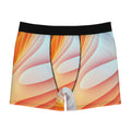 Solar Flow Boxer Briefs – Warm Abstract Wave Design