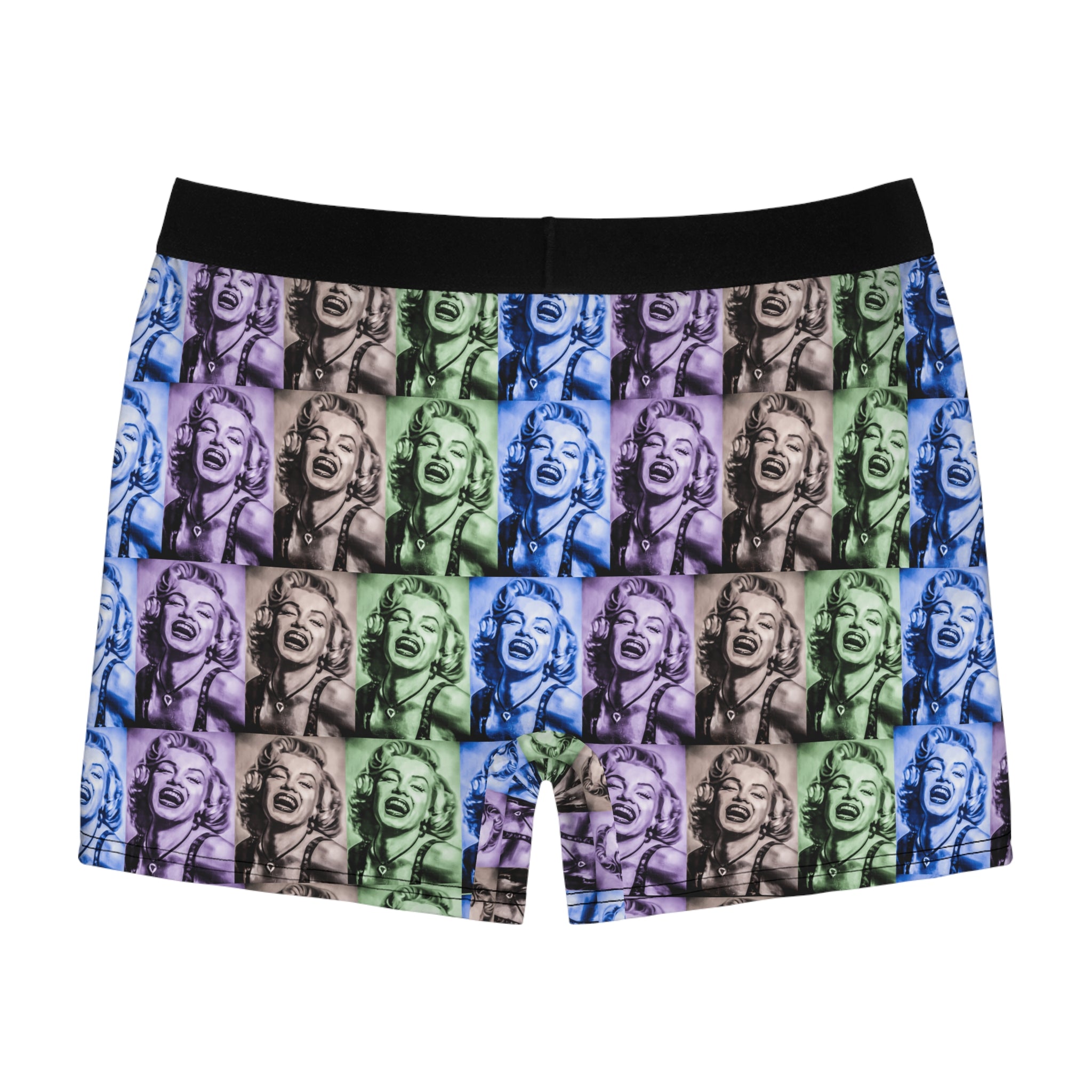 Icon Muse Boxer Briefs – Vintage Pop Art Portrait Design
