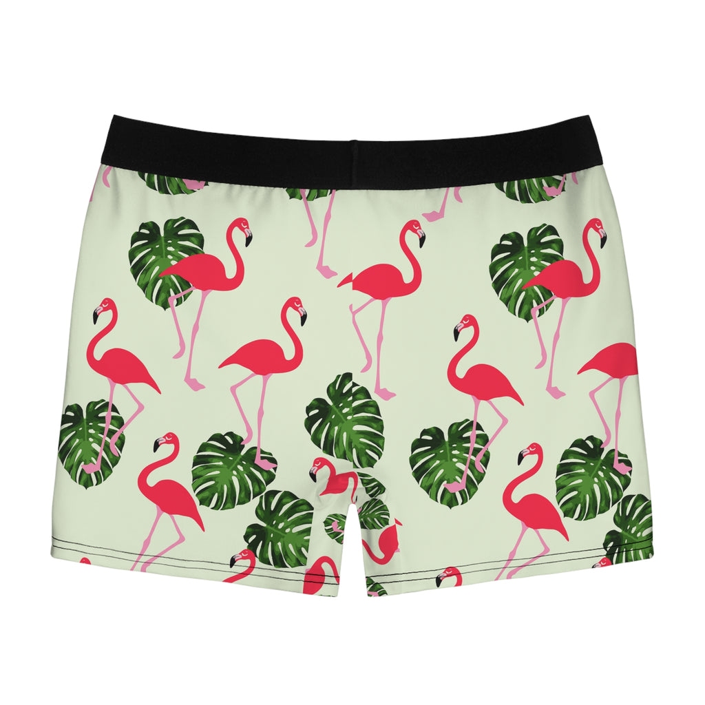 Tropical Flamingo Boxer Briefs – Island Vibes Edition