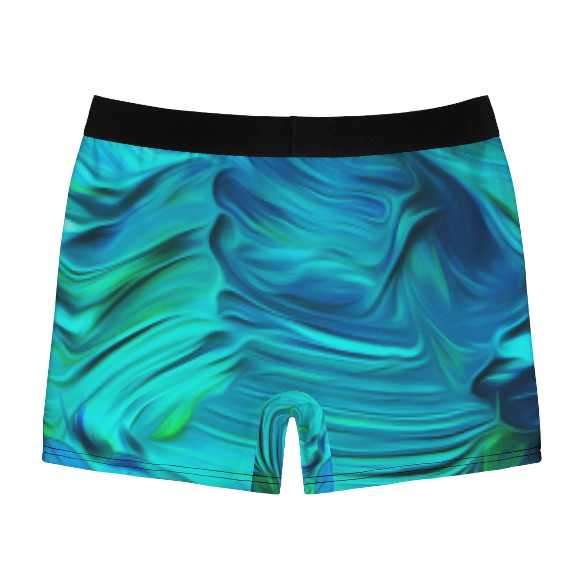 Aqua Flow Boxer Briefs – Fluid Ocean Wave Design