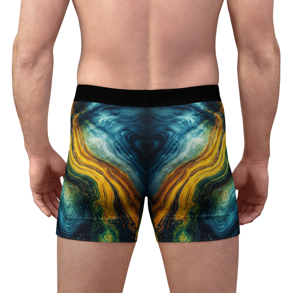 Golden Current Boxer Briefs – Fluid Luxe Edition
