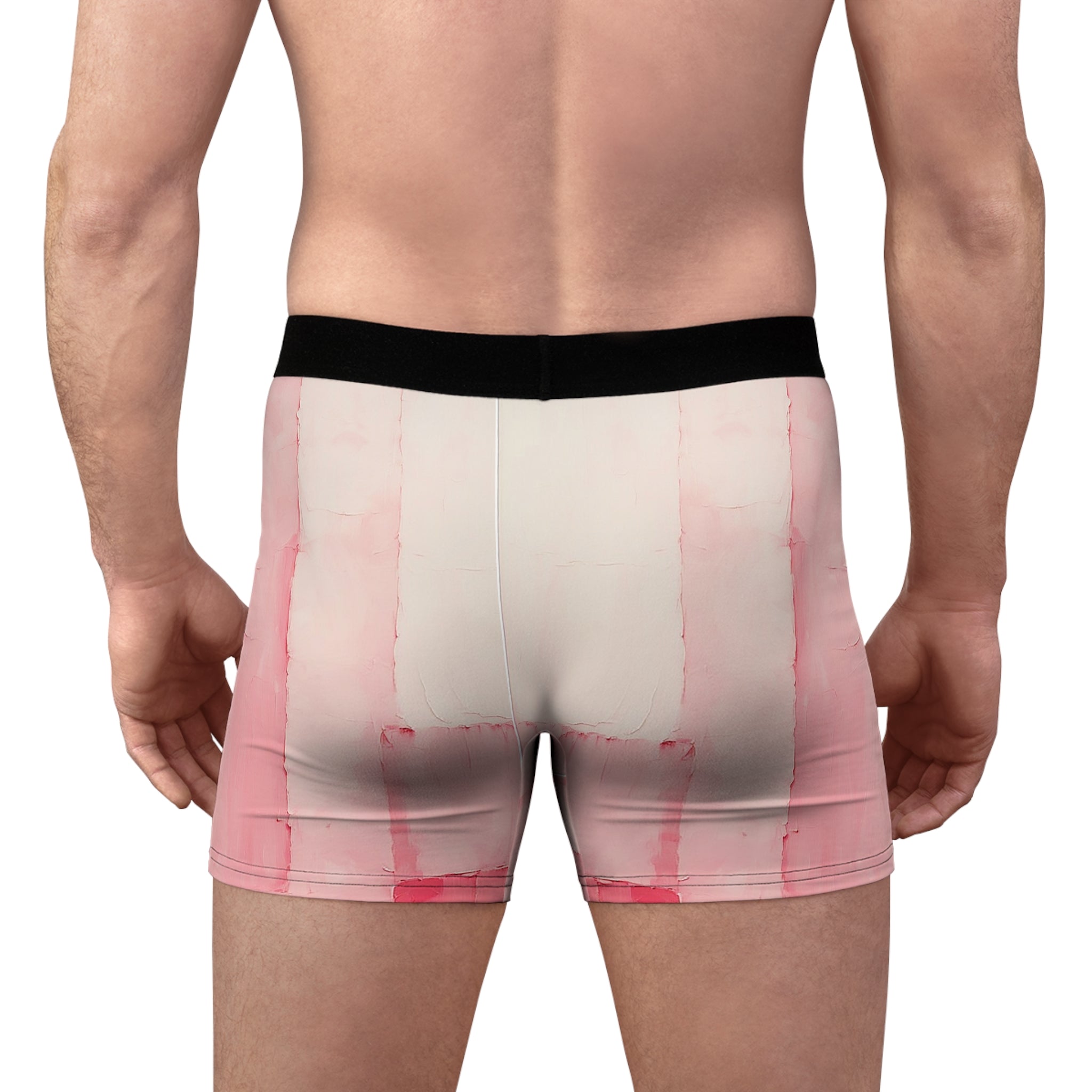 Blush Fade Boxer Briefs – Soft Pink Gradient Design