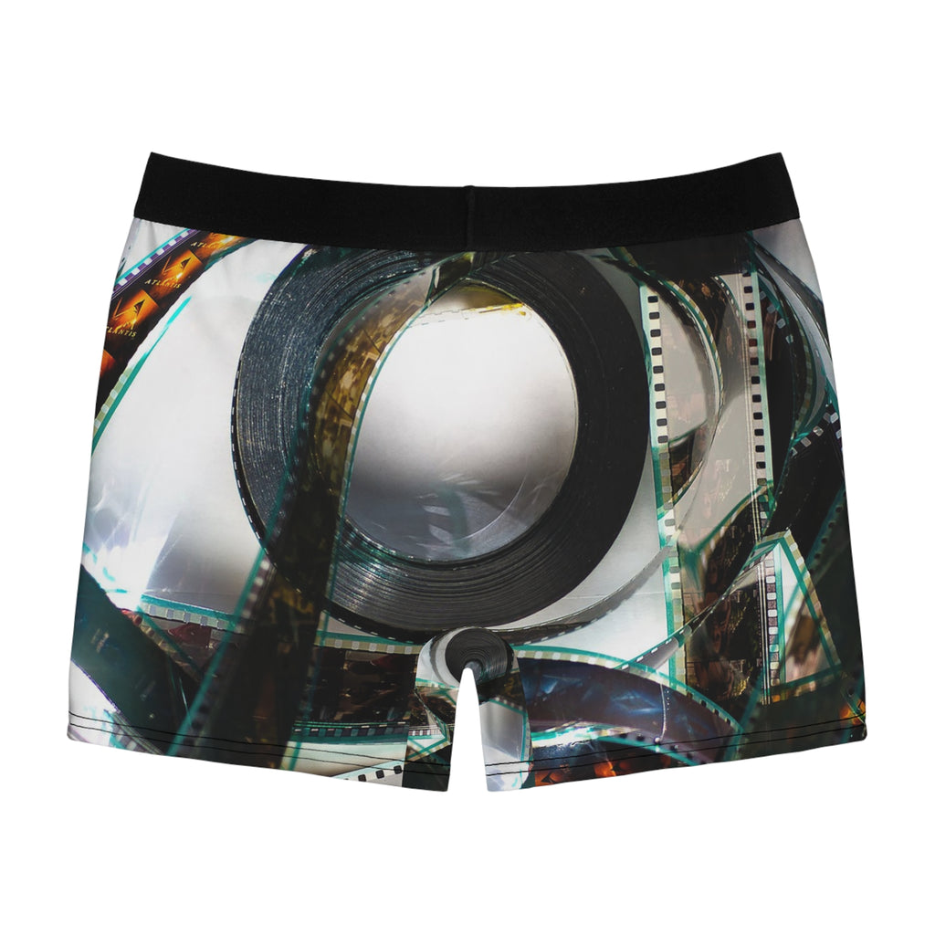 Cinematic Chaos Boxer Briefs – Film Reel Print