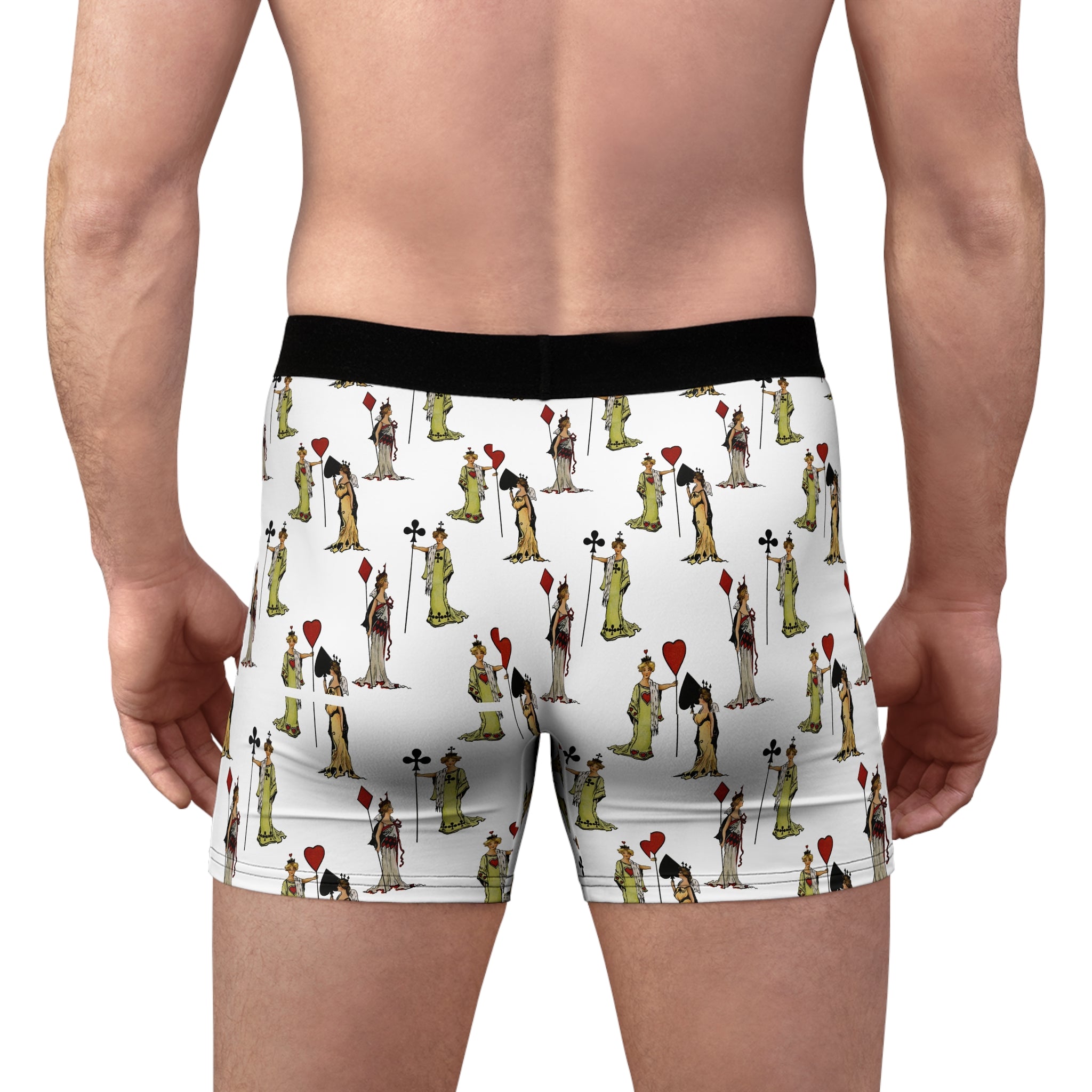 Vintage Playing Card Boxer Briefs – Queen Edition