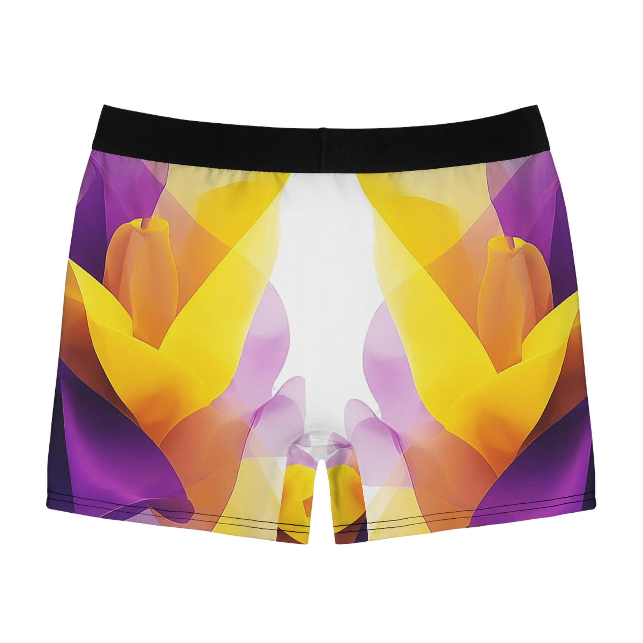 Bloom Aura Boxer Briefs – Vibrant Petal Glow