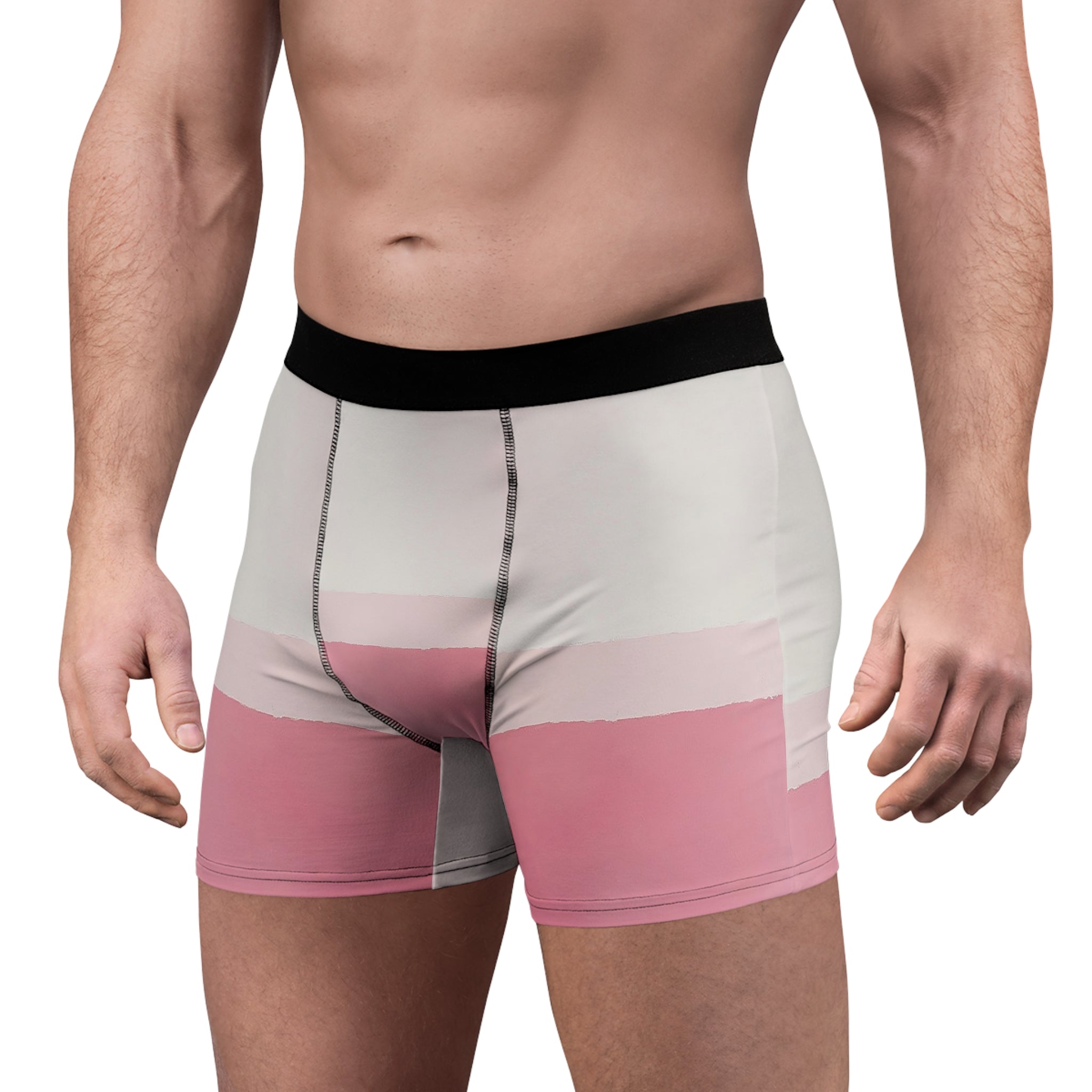 Blush Fade Boxer Briefs – Soft Gradient Comfort