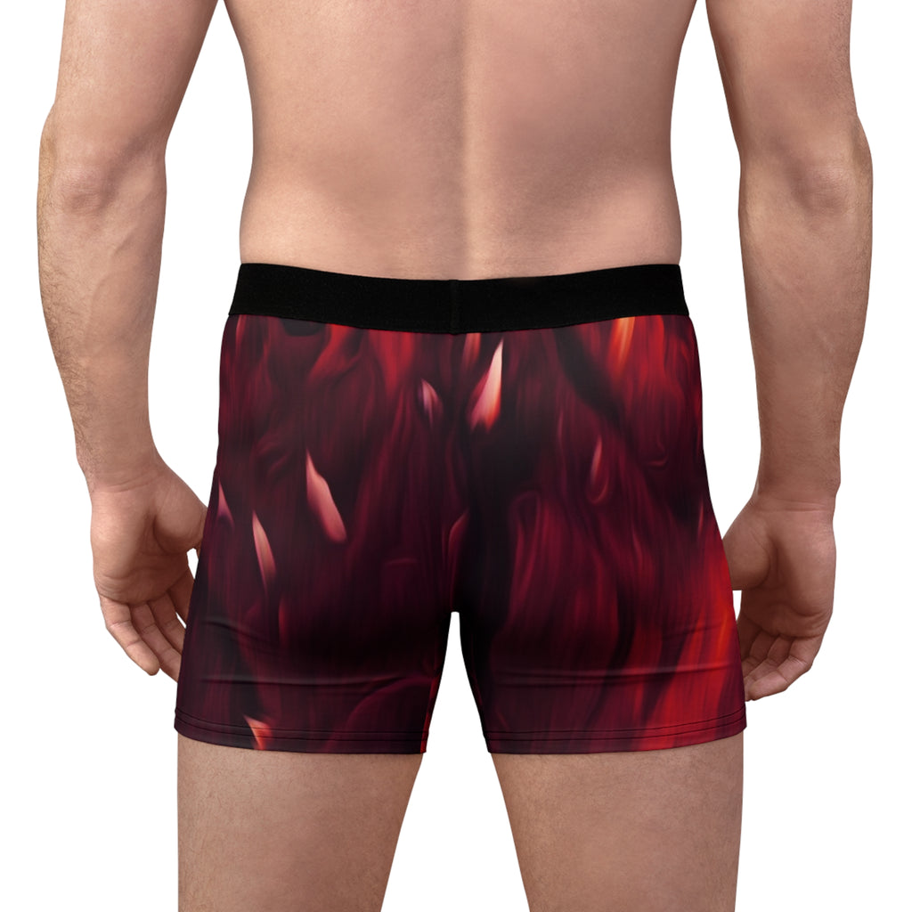 Crimson Heat Boxer Briefs – Molten Flow Flame Design