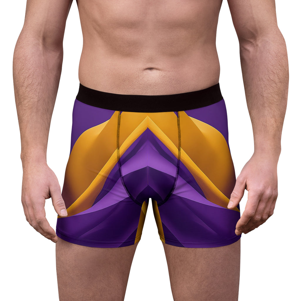 Apex Power Boxer Briefs – Purple Gold Precision