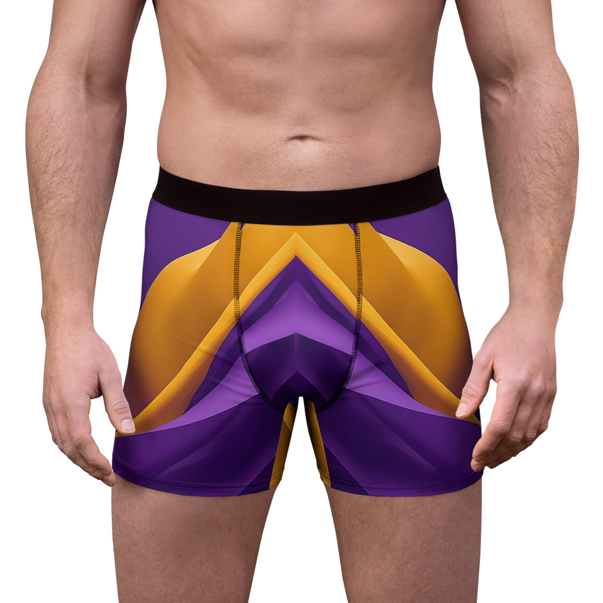Apex Power Boxer Briefs – Purple Gold Precision