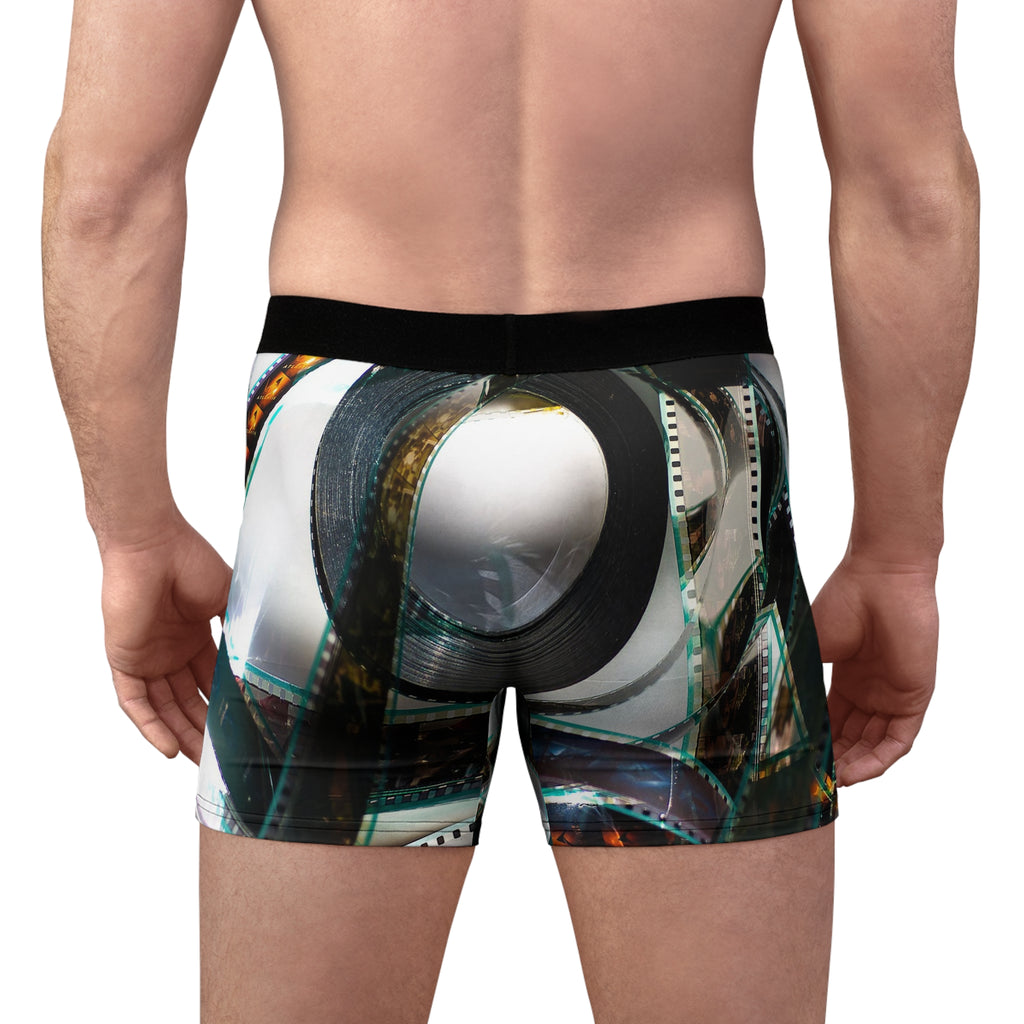 Cinematic Chaos Boxer Briefs – Film Reel Print