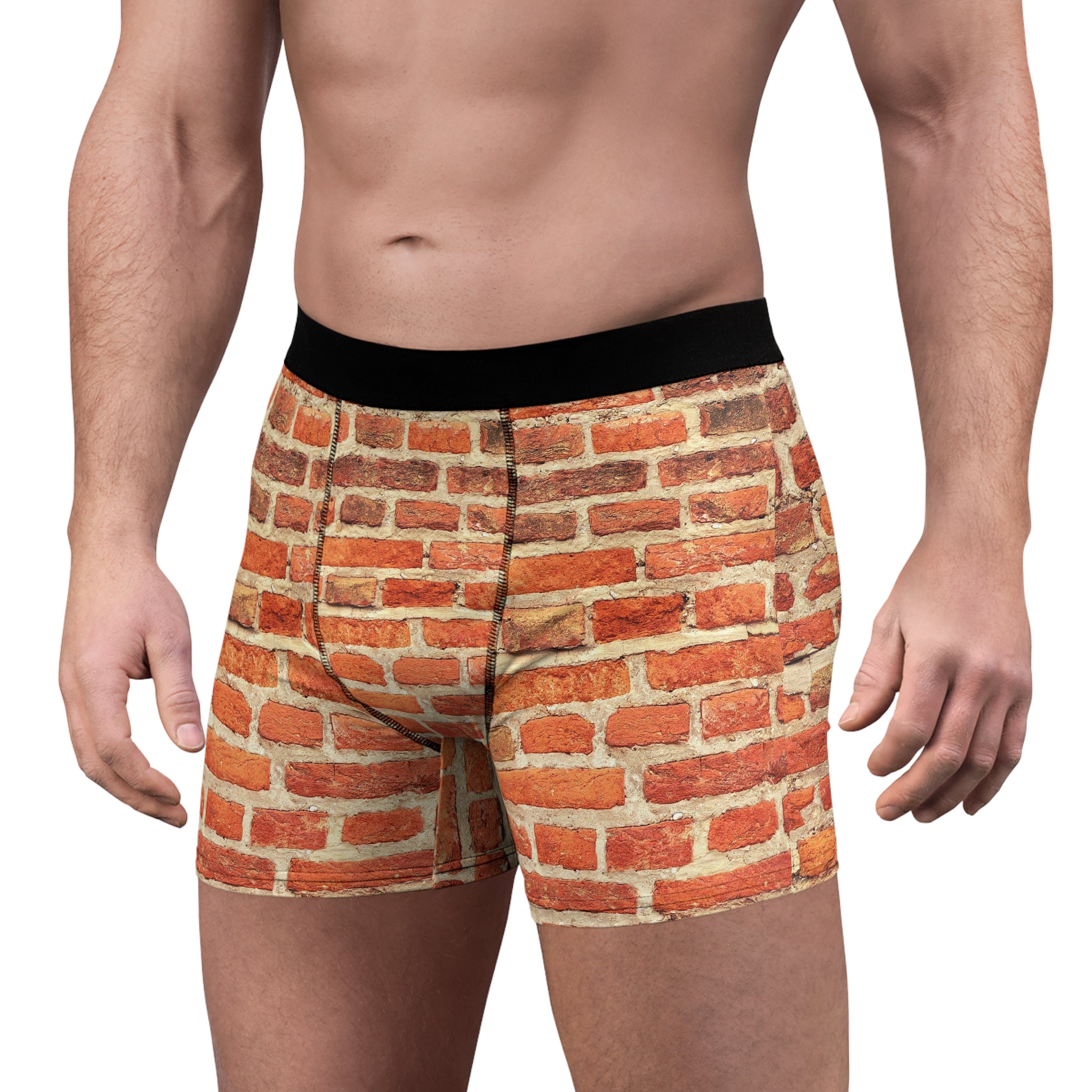 Brick House Boxer Briefs – Urban Texture Print