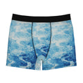 Aqua Flow Boxer Briefs – Ocean Wave Texture Design