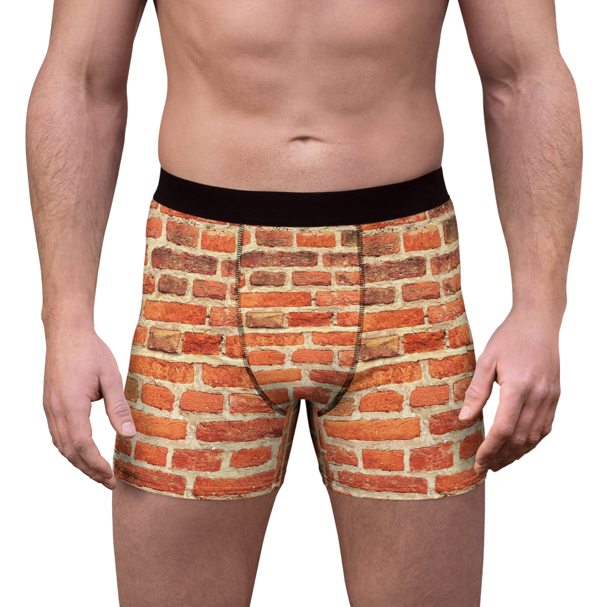 Brick House Boxer Briefs – Urban Texture Print
