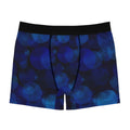 Midnight Blue Glow Boxer Briefs – Soft Bokeh Night Design