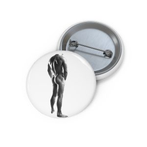 🔥 The “Gay” Pin Series is HERE! 🔥 Sexy Man Ass Out -White