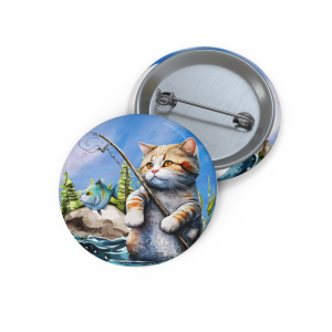 🔥 The “I love my Cat” Pin Series is HERE! 🔥 Kitten Fishing with Pole