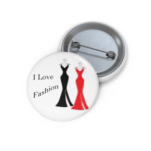 🔥 The “I Love Fashion” Pin Series is HERE! 🔥 Red & Black Gown