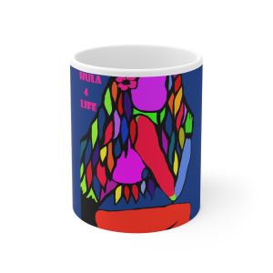 🌺🔥 The “Hawaiian” Mug Series is HERE! 🔥🌺 Purple Hula Girl Mug 11oz