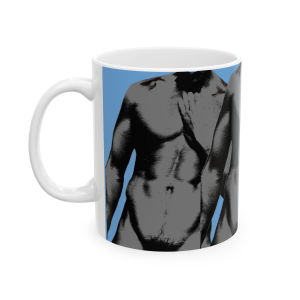🔥 The “Gay” Mug Series is HERE! 🔥 Yes Boy in baby blue Ceramic Mug 11oz
