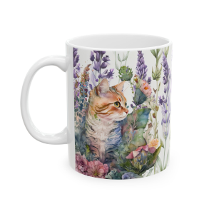 🐱🔥 The “I Love My Cat” Mug Series is HERE! 🔥🐱Pink Kitty  Ceramic Mug 11oz