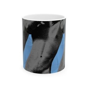 🔥 The “Gay” Mug Series is HERE! 🔥 He is Hot in Baby Blue Ceramic Mug 11oz