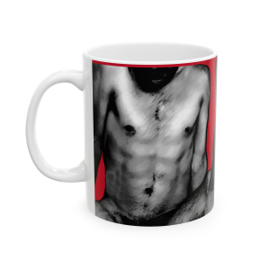 🔥 The “Gay” Mug Series is HERE! 🔥 Damn Boy in Red Ceramic Mug 11oz