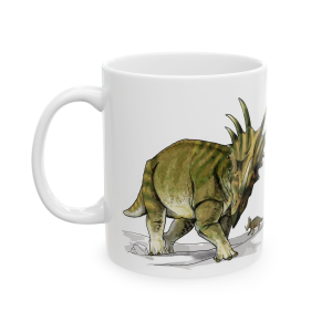 🔥 The “Empowering” Mug Series is HERE! 🔥Dinosaur Ceramic Mug 11oz