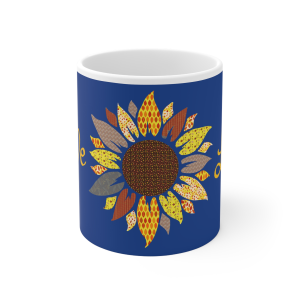 🌻❤️🔥 The “Sunflower” Mug Series is HERE! 🔥❤️🌻Sunflower Love Life Purple Mug 11oz