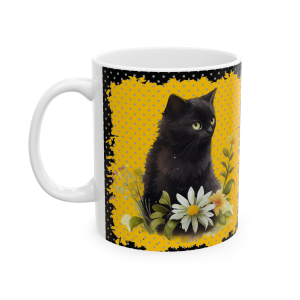 🐱🔥 The “I Love My Cat” Mug Series is HERE! 🔥🐱Daisy Kitty Cat Ceramic Mug 11oz
