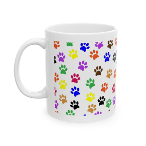 🐾🔥 The “I Love My Dog” Mug Series is HERE! 🔥🐾Puppy Paws Ceramic Mug 11oz