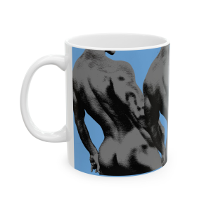 🔥 The “Gay” Mug Series is HERE! 🔥 Look at that Ass in baby blue Ceramic Mug 11oz