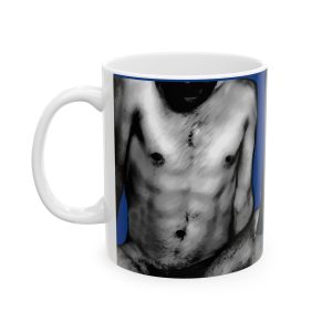 🔥 The “Gay” Mug Series is HERE! 🔥 Damn Boy in Blue Ceramic Mug 11oz