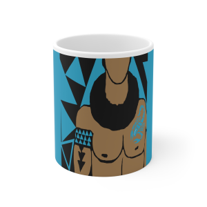 🌺🔥 The “Hawaiian” Mug Series is HERE! 🔥🌺 Blue Kane Dancer Mug 11oz